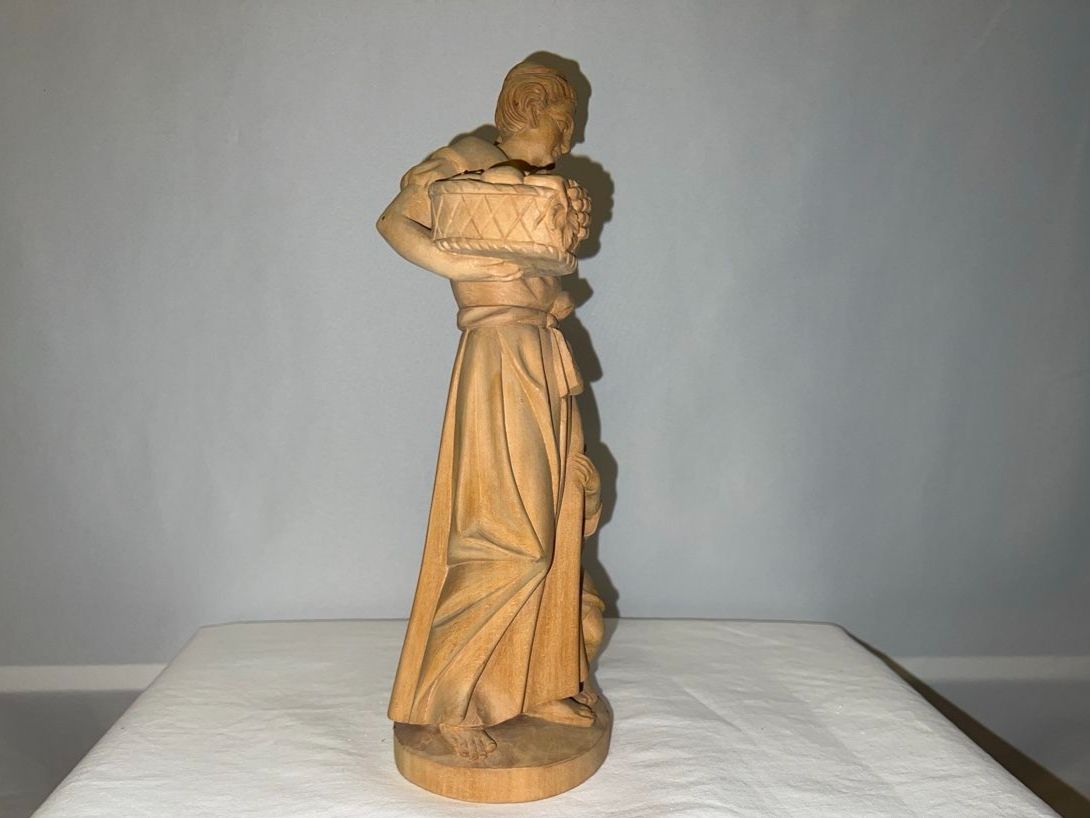 Sculture & Statue: Holzskulptur "Mutter mit Kind", Schnitzerei – Usato da Reinach BL venduto da Dahoo 2