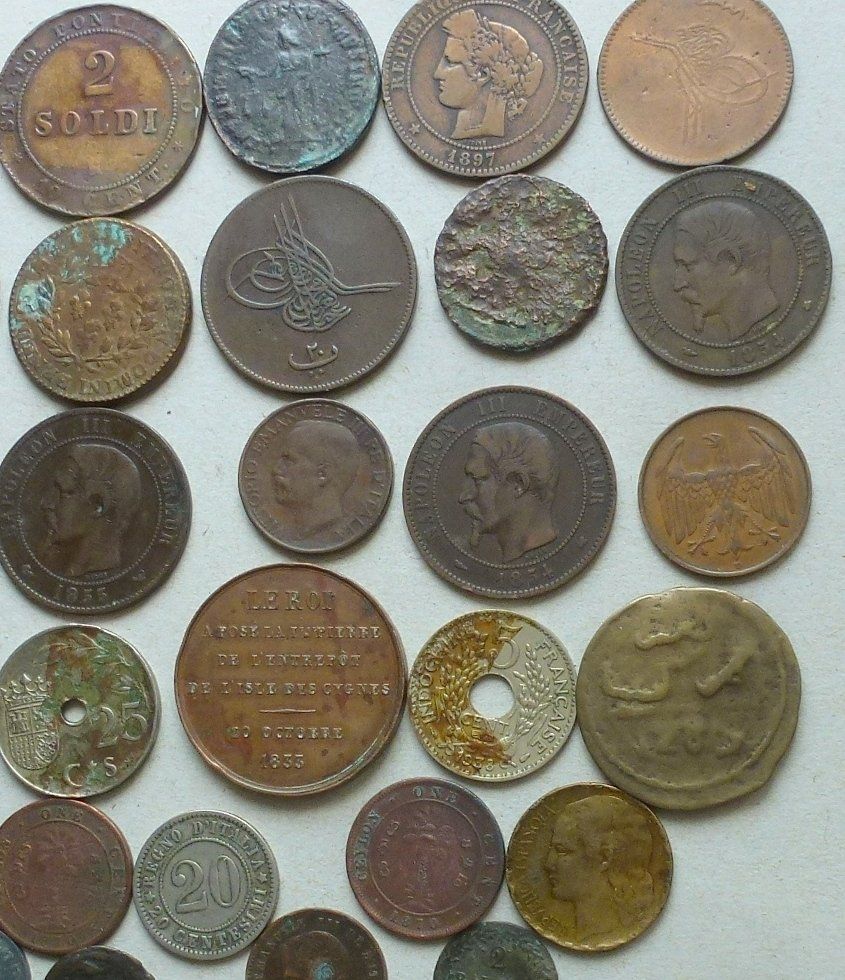Tutti le monete: Lot ++ 35 Stück alte Münzen ab Römer, gute Werte mit dabei – Usato da Walkringen venduto da Casablanca777 9