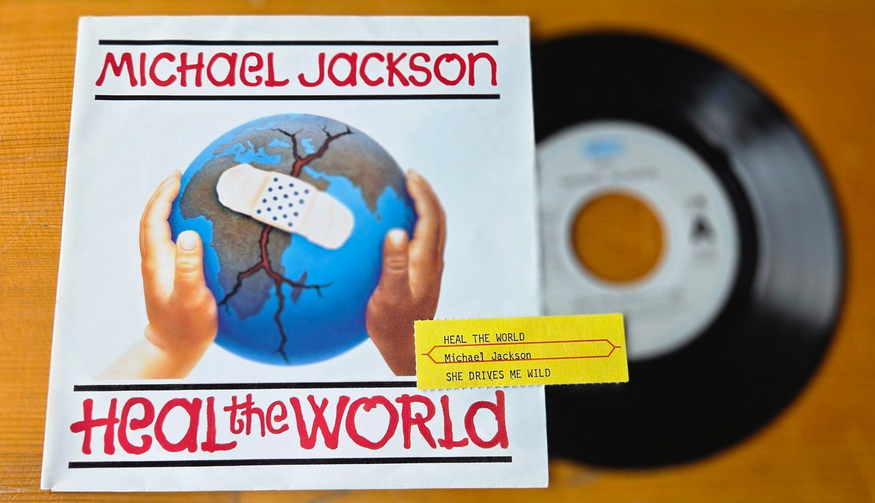 Dischi in vinile: MICHAEL JACKSON, Heal the World, 7" Single, TOP! – Nuovo (secondo la descrizione) da Kreuzlingen venduto da Cdschlumpf