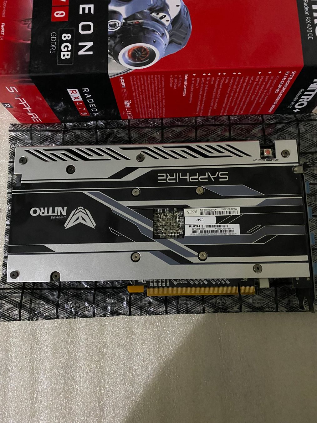 Schede grafiche: SAPPHIRE NITRO+ Radeon RX 470 + 8G GDDR5 – Usato da Bülach venduto da samang 4