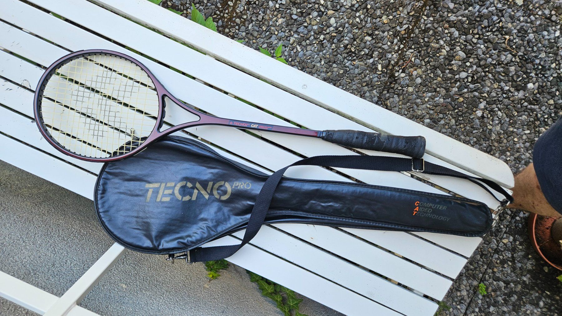Racchette: Squashschlaeger Techno mit Huelle – Usato da Feldbrunnen venduto da Kolosseum111 1
