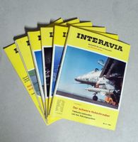 Interavia Luft- und Raumfahrt Jahrgang 1962 - 1965 6 Hefte