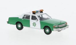Chevrolet Caprice Police San Diego Brekina H0 1/87