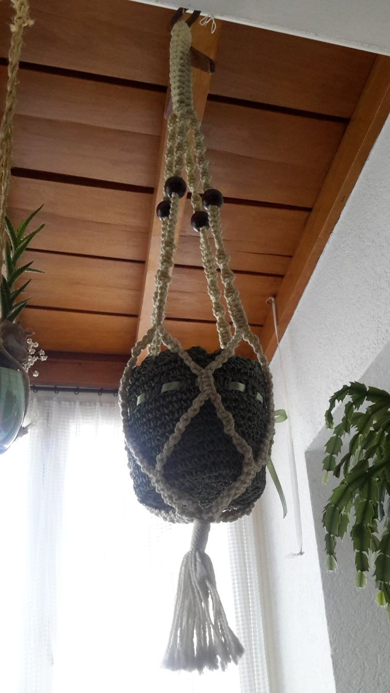 Vasi per fiori: Hängeblumen topf 112 cm mit Chachepot Handmade robust – Usato da Aldesago venduto da ant_zk5q