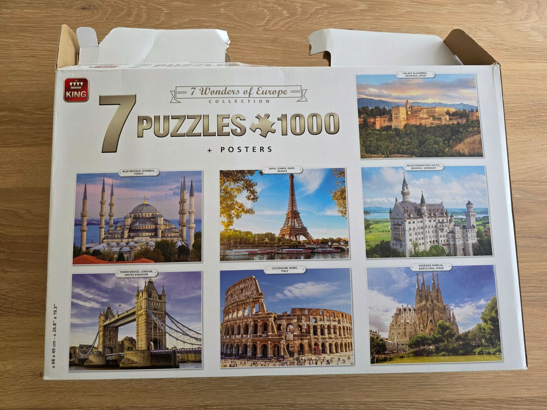 Puzzles: Puzzle 1000, 7 in 1 – D'occasion à Steinhausen par Guelosch