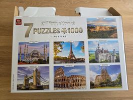 Puzzle 1000, 7 in 1