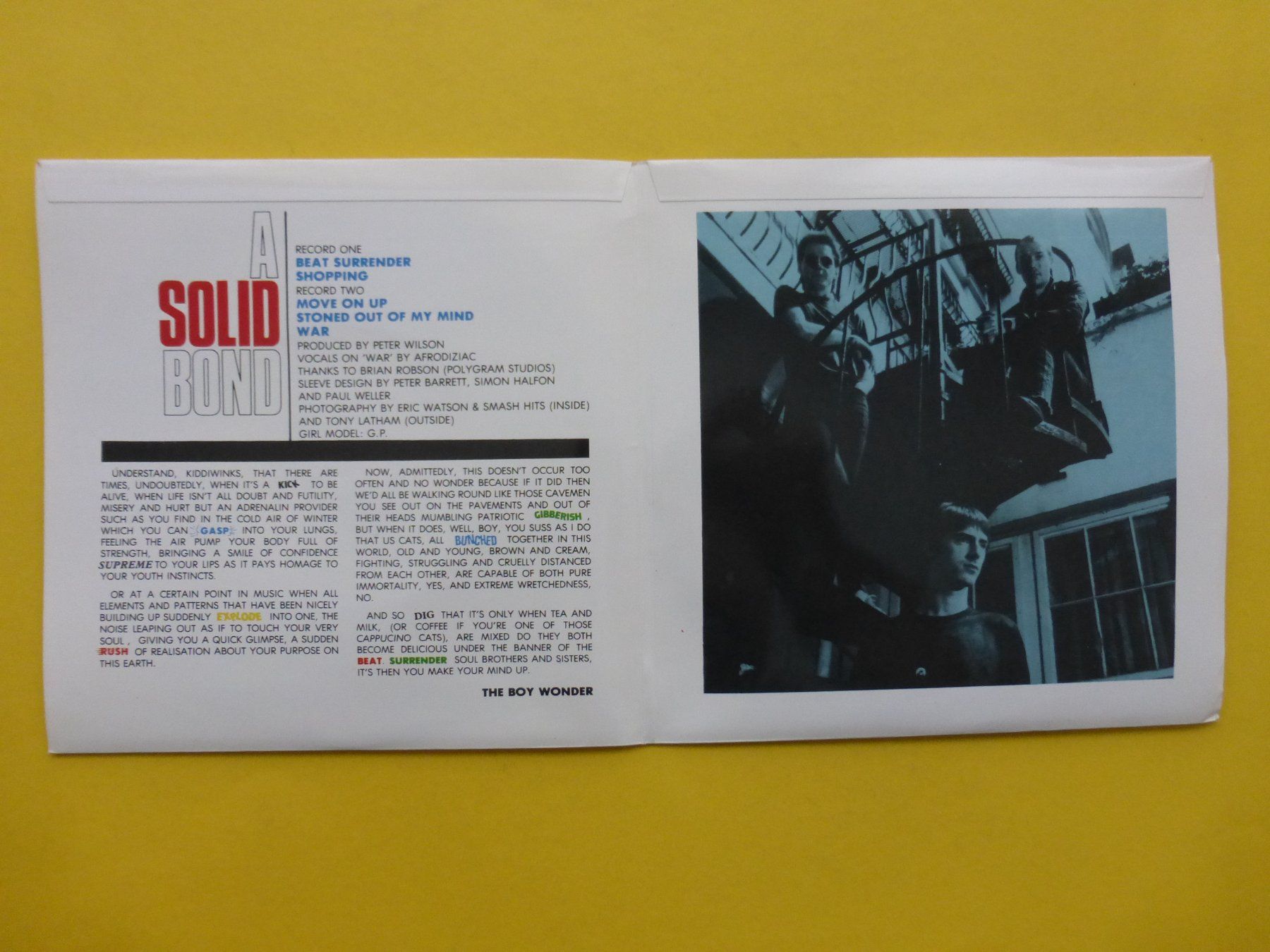 Vinyles: The Jam – Beat Surrender – D'occasion à Zürich par Swiss57 2