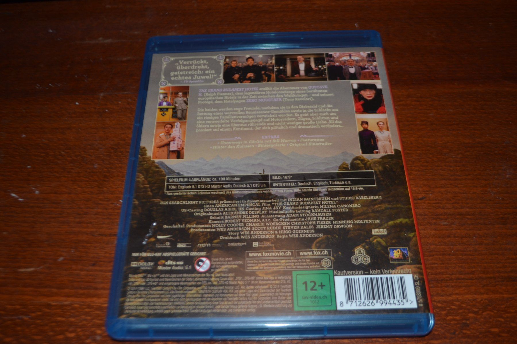 Alle DVDs: Grand Budapest Hotel – Gebraucht aus Laupen ZH von chefdom 1