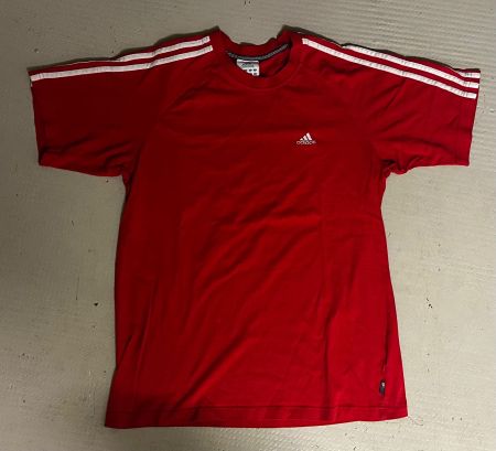 Adidas T-Shirt rot Grösse M kurzarm gebraucht