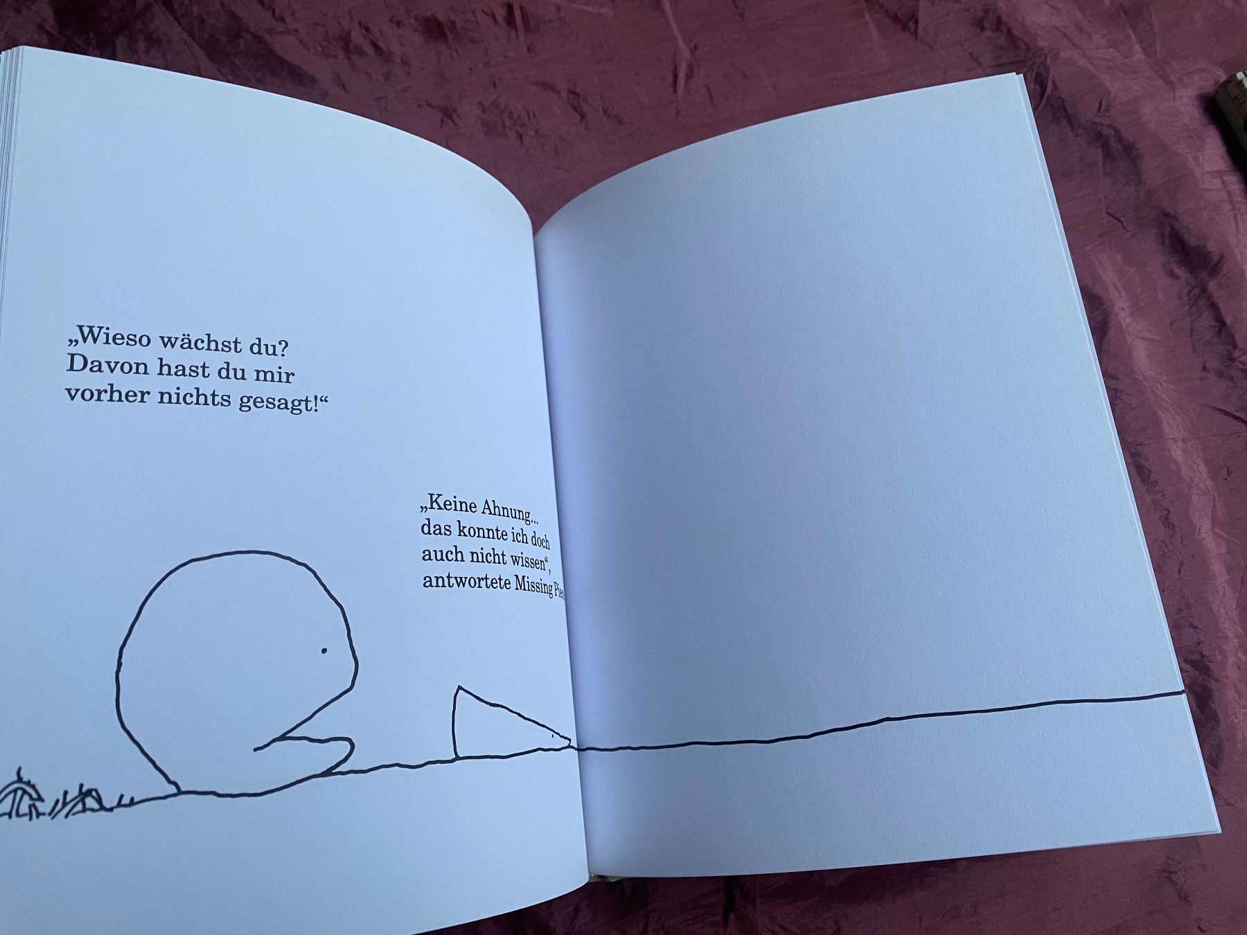 Libri: Missing Piece trifft BIG O Shel SilverStein Gebundenes Buch – Usato da Basel venduto da him_5r5n 4