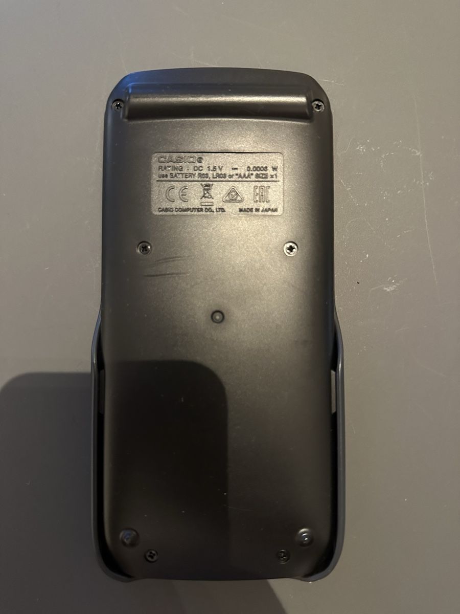 Casio Taschenrechner: Casio fx-83GT X – Gebraucht aus Zürich von win_tvc7 1