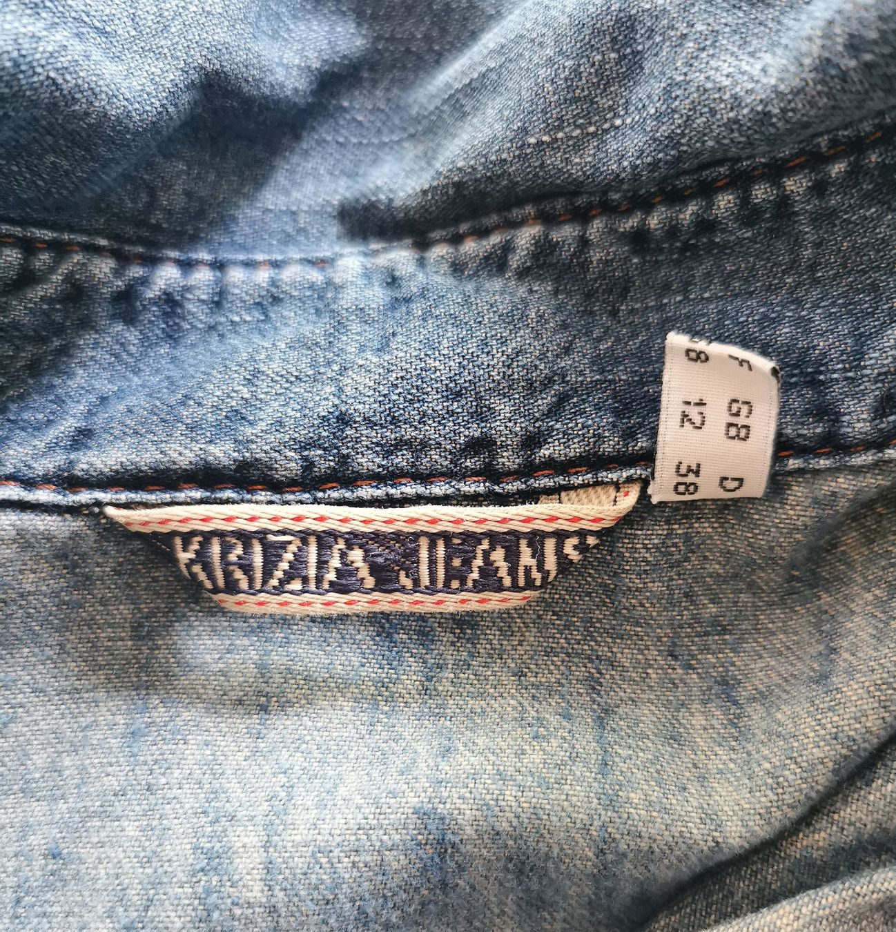 Camicette: Krizia tolles Jeanshemd Gr.36/38 – Usato da gachnang venduto da tibus1 3