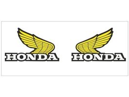 Honda Aufkleber Sticker 2er Set (links rechts) (Art. 5219)