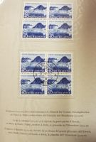 1952, Geschenkheft Pro Patria ET, im 4-Block 296.-++