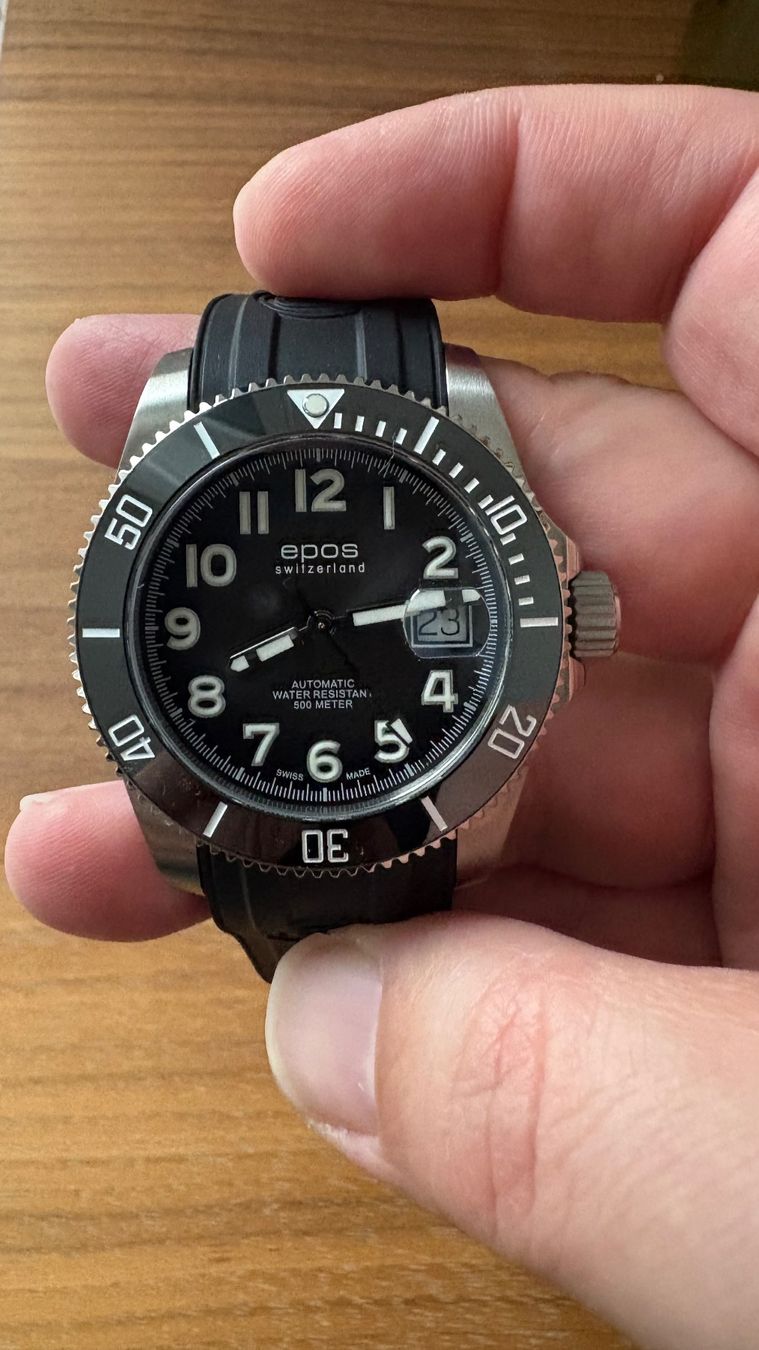 Epos Orologi: Epos Sport 3504 Diver Titanium Automatic – Nuovo (secondo la descrizione) da Gretzenbach venduto da Kaan0 7