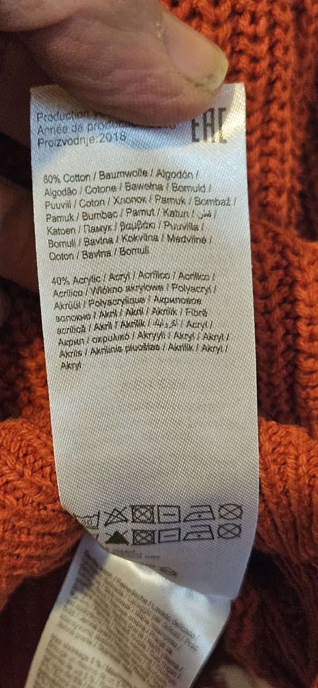Maglioni & Felpe: Vero Moda Strickpullover in Rostrot, Grösse M, Top Zustand! – Usato da Basel venduto da NikaV13 3