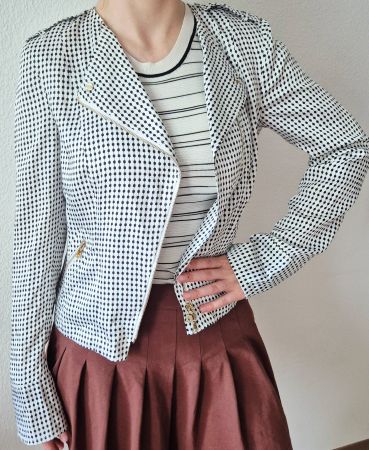 JACKE BLACKY DRESS BERLIN BLAZER 34 36 JACKET TOP ZU BLUSE