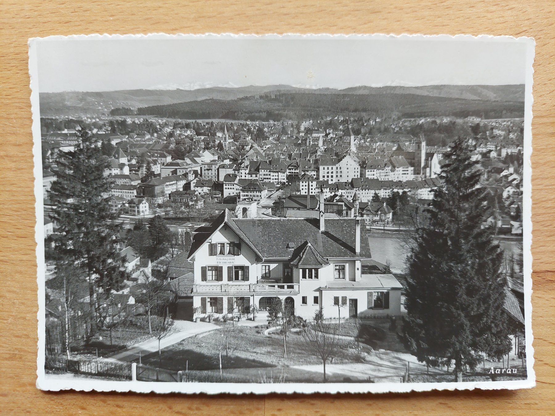 Cartoline postali: AK Aarau Erholungsheim – Usato da Obfelden venduto da Foto_Bild_Kunst_Buch