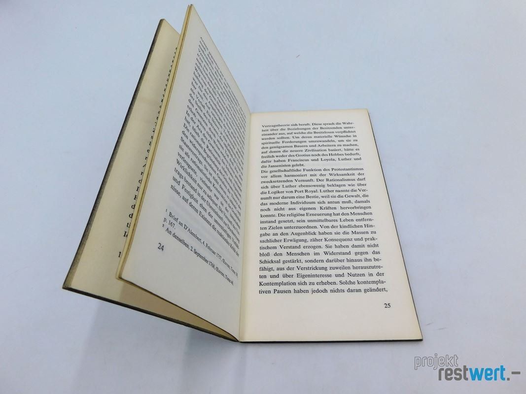 Bücher: Vernunft und Selbsterhaltung von MAX HORKHEIMER – Gebraucht aus Bülach von restwert_buelach 3