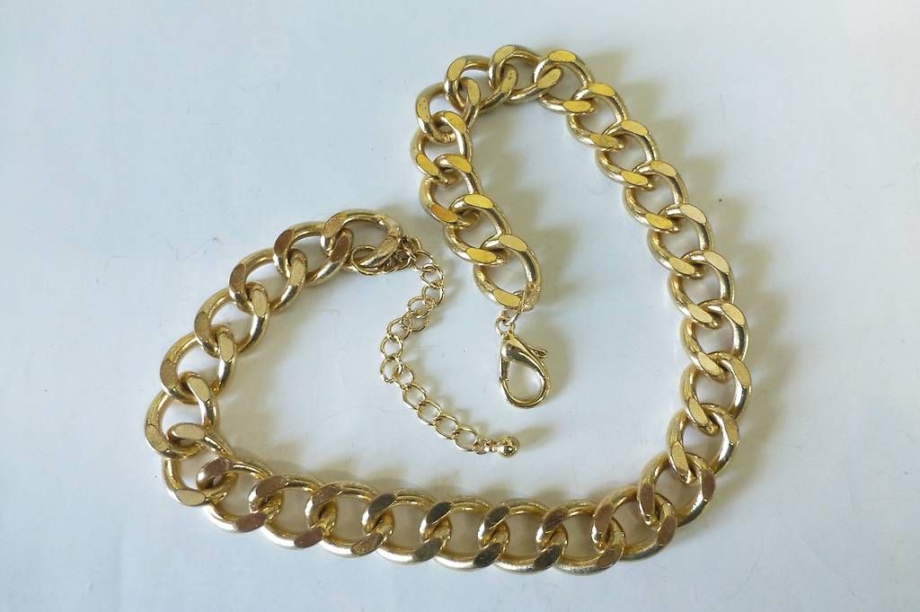 Catenine: Collier Chunky Halskette golden – Usato da Reinach BL venduto da Spider63 3