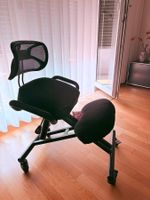 Kniestuhl Ergonomisch mit Rückenlehne, höhenverstellbar