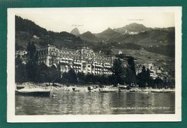 Montreux, Palace et les Rochers de Naye, ungelaufen,ca. 1930
