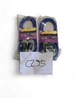 2er Set Lautsprecher Kabel  2m  (C295)