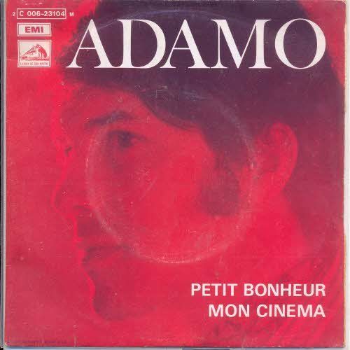 Dischi in vinile: Adamo - Petit bonheur (7"-FR) – Usato da Romanshorn venduto da and_2nf7