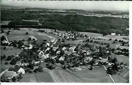 Winterberg ZH Effretikon  Flug. Aufn. 1950 sehr gut erhalten