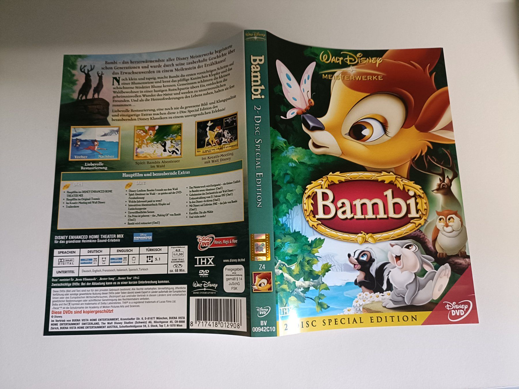 Tutti i DVDs: Bambi – Usato da Köniz venduto da Movieportal007