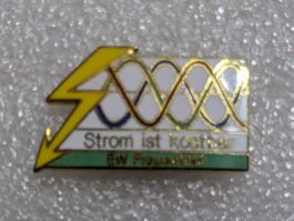 Ansteckpin 263: Strom ist kostbar