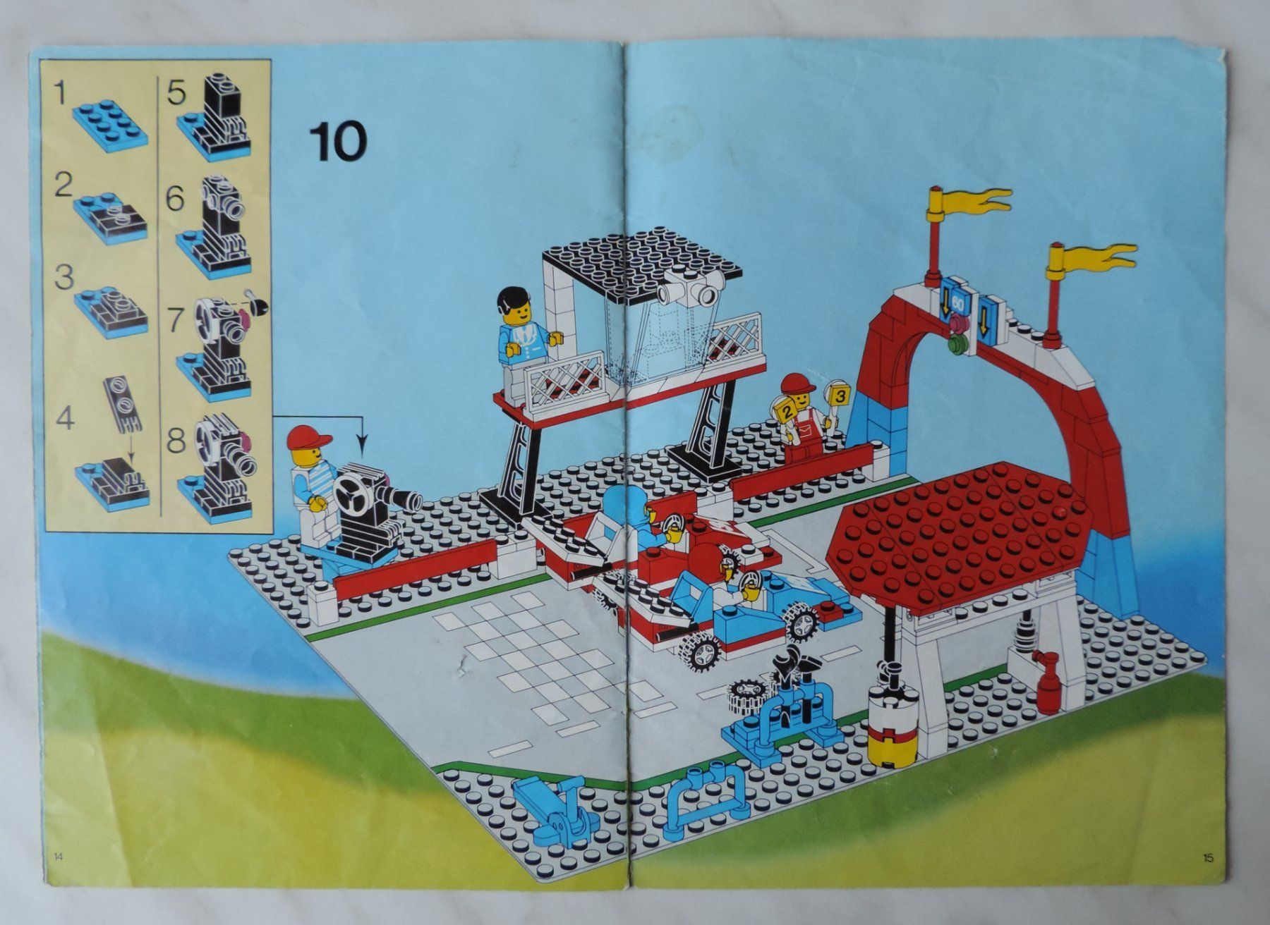Lego Giocattoli: Motor Speedway, Set 6381 (1987) – Usato da Burgdorf venduto da ursla50 9