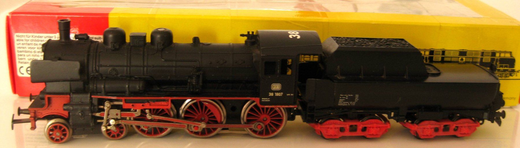 Märklin Modelleisenbahnen: Märklin-H0, DB, BR 38 1807, DC-Digital 38 – Gebraucht aus Yverdon les Bains von f751m