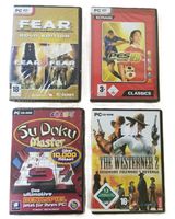 4 PC-Games siehe Bilder (alle neu/OVP)