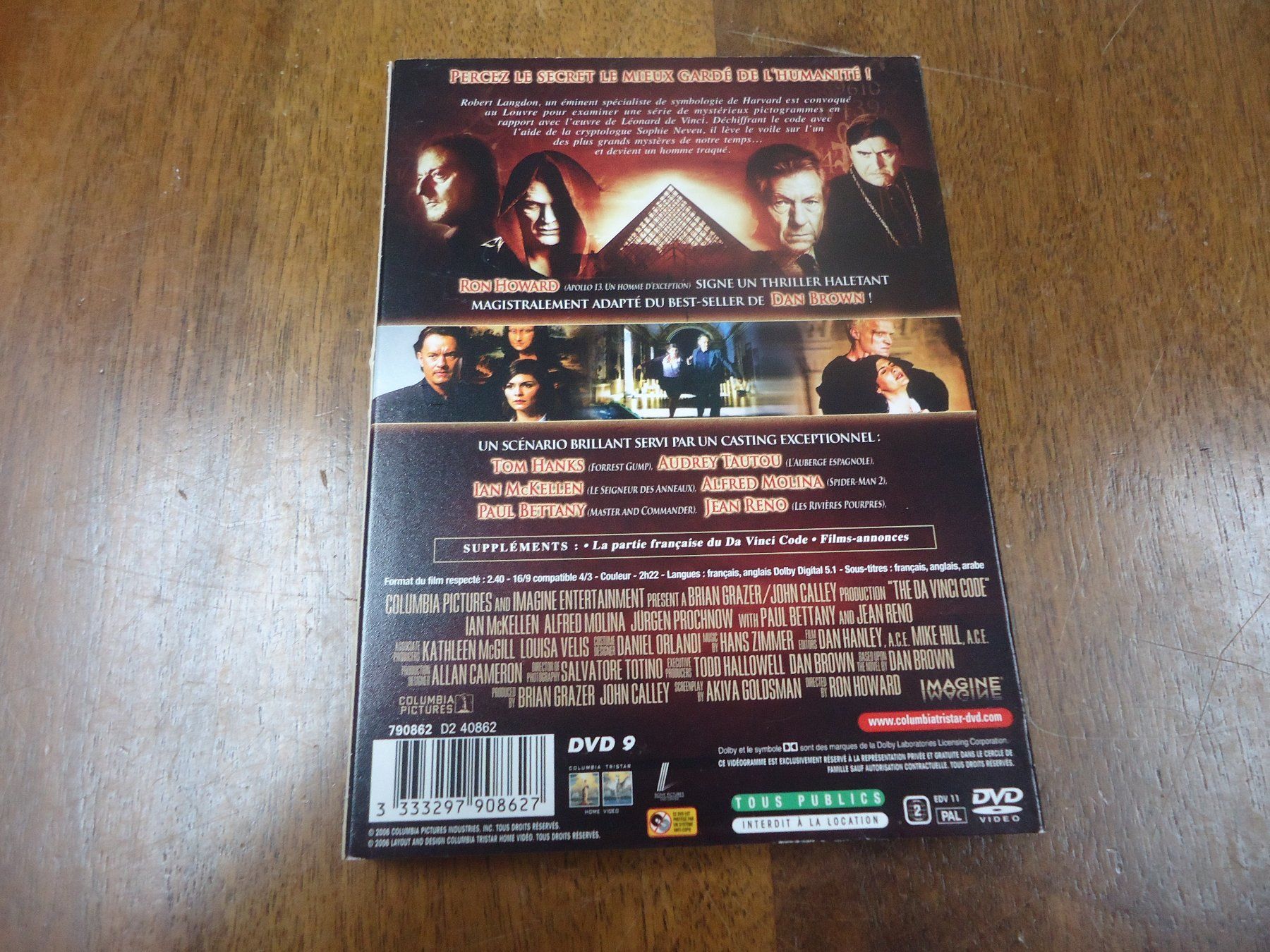 Tutti i DVDs: DVD - Da Vinci Code – Usato da Vessy venduto da mafabe 1