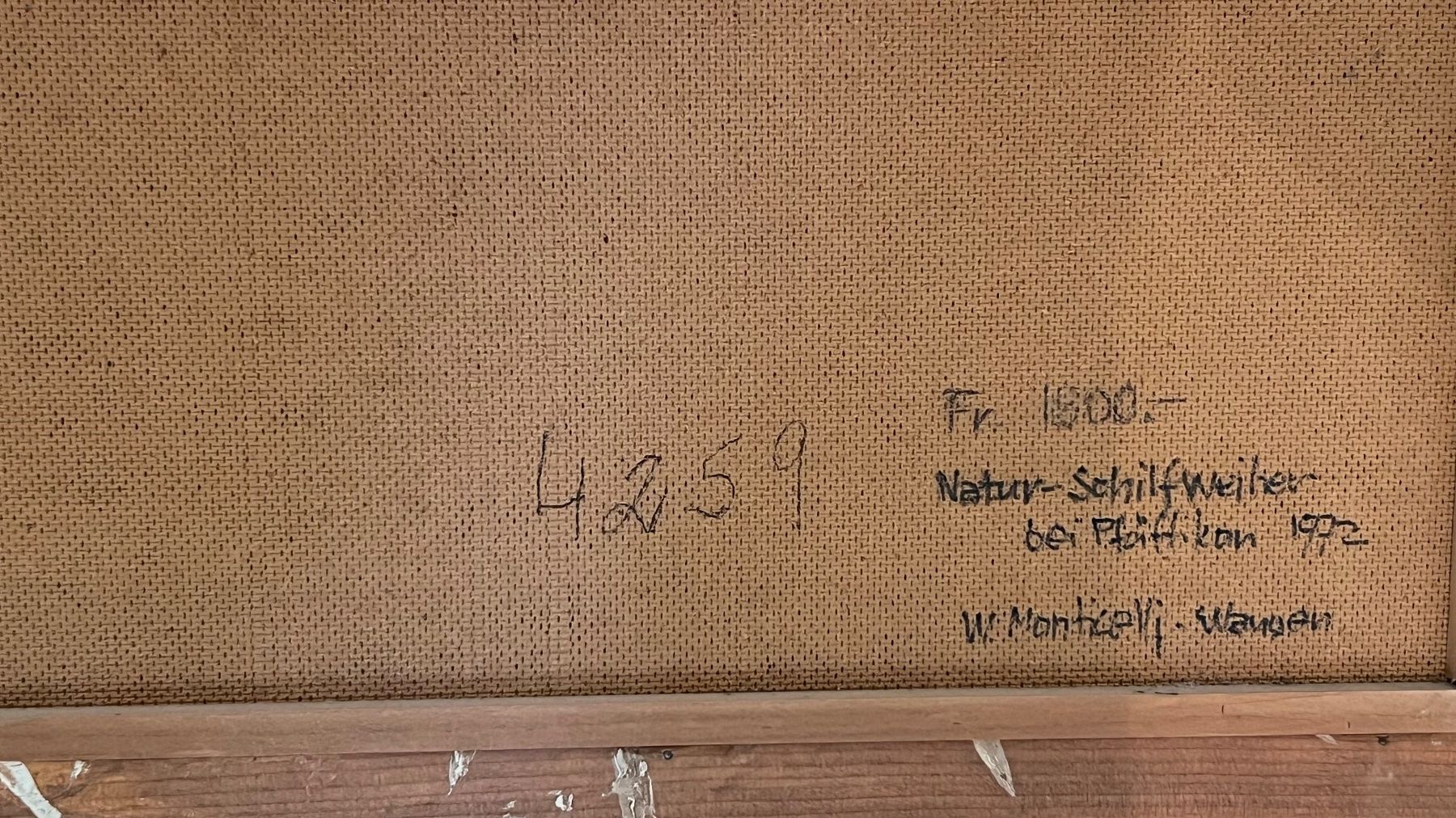 Dipinti: Alte Gemälde mit Signatur, Nr 20 – Usato da Illnau-Effretikon venduto da brockischweiz 4