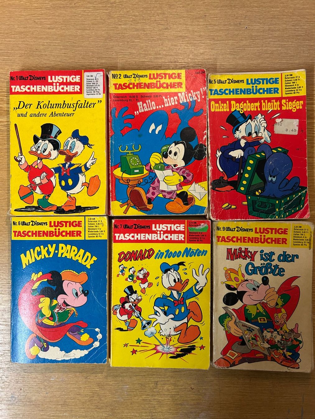 Comics: Walt Disney Lustig Taschenbücher – Gebraucht aus Grünen von mbwidmer