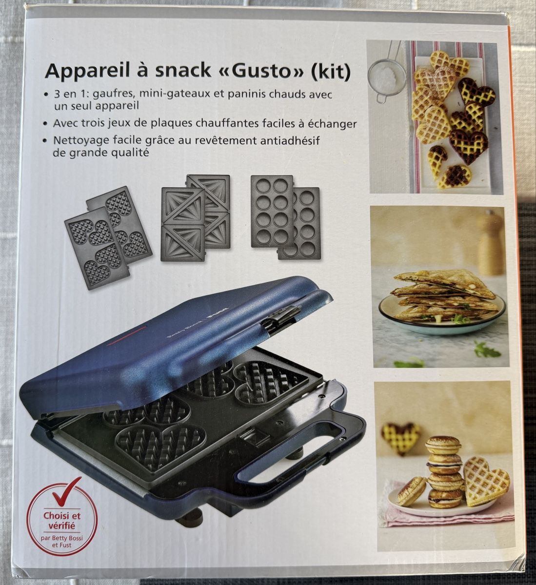 Betty Bossi Elettrodomestici da cucina: Betty Bossi Snack-Maker – Usato da Buchs venduto da Raven_83 1