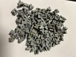 Lego 100x Platte 1x1 mit U-Clip (2555)