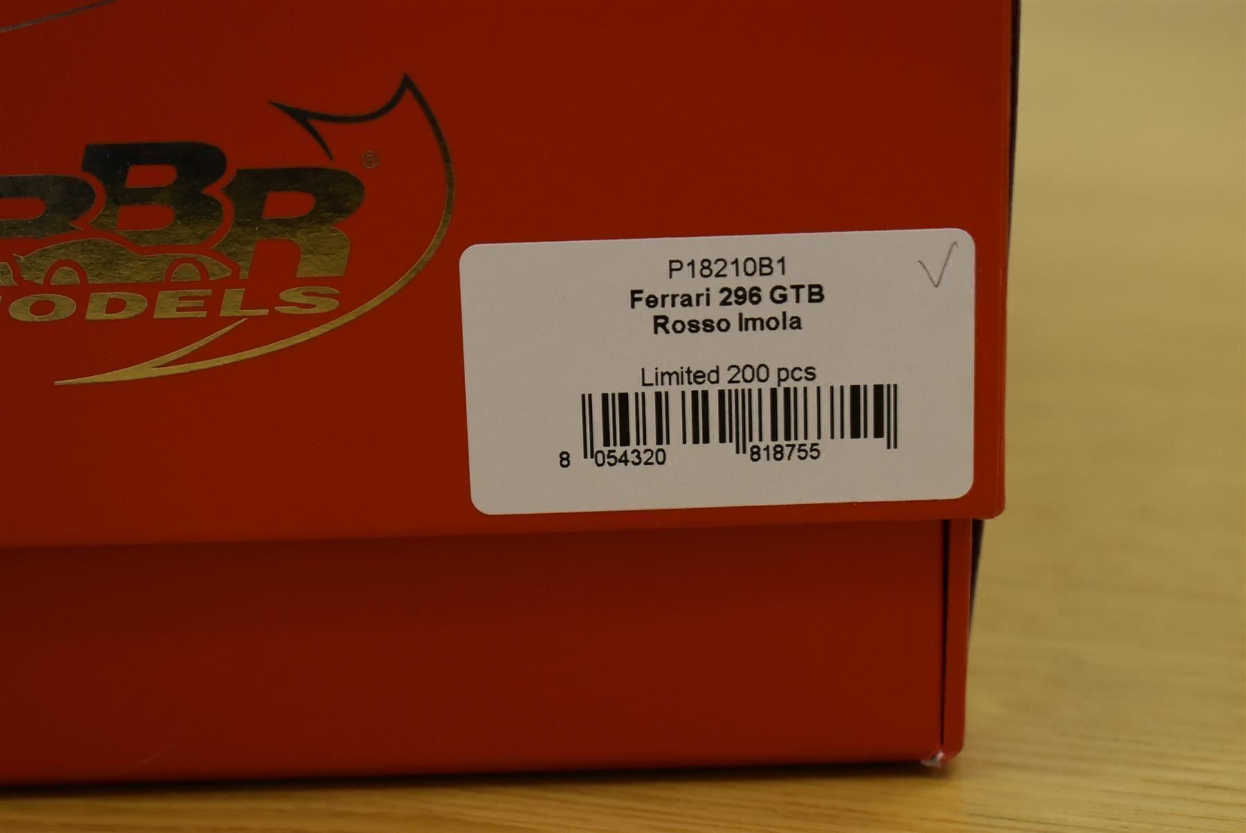 Modellini d'auto: Ferrari 296 GTB Rosso 1/18  BBR – Nuovo e nell'imballaggio originale da Stein AR venduto da Krabbe2 6