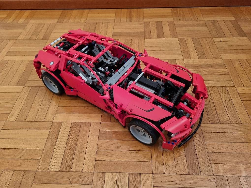 Kit di costruzioni: Lego Technic 8070 auto rossa sportiva – Usato da Aldesago venduto da Simone_400 1