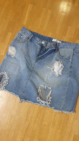 Jupe en jeans taille M