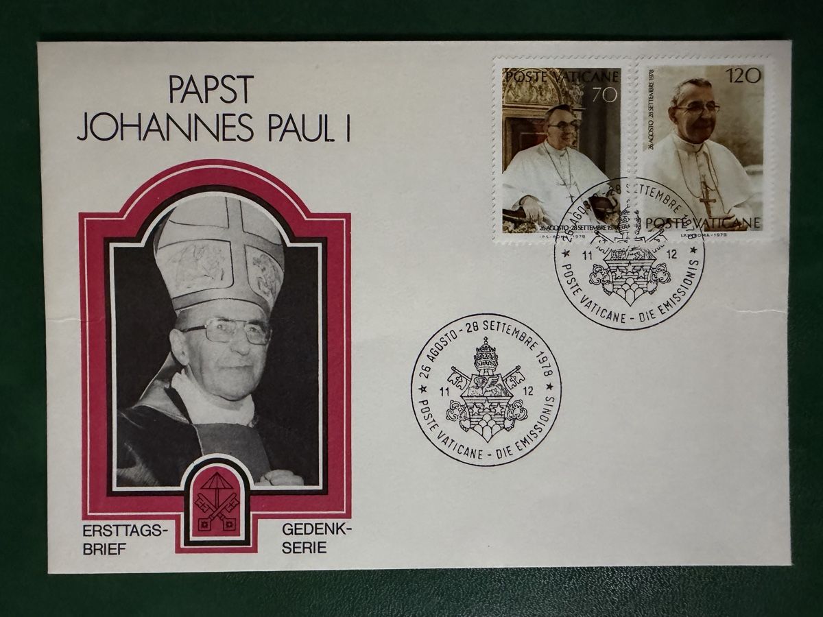 Alle Briefmarken: 3 FDC Vatican – Gebraucht aus Petit-Lancy von Solcarm 3