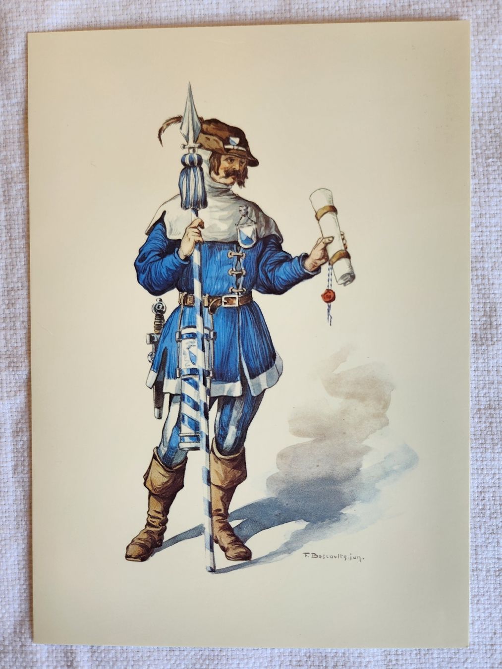 Cartoline postali: PTT Museum Bern Standesläufer 13 Alte Orte Postkarten - Set – Usato da Zürich venduto da BAENZERINO 8