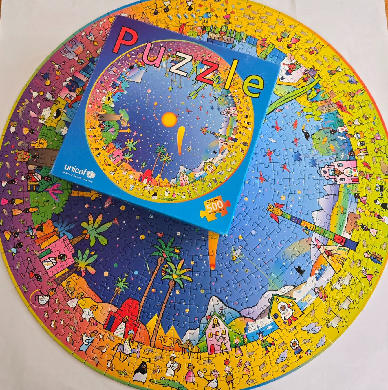 Puzzle: Puzzle rund – Usato da Rheinau venduto da MakalekaAloha 5
