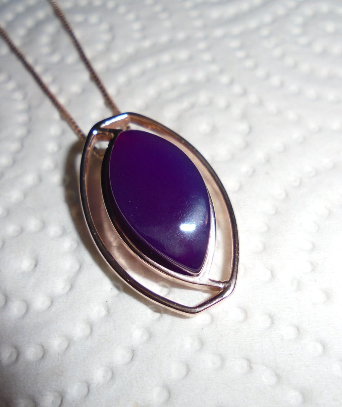 Anhänger: Echtschmuck: Violetter Achat-Silberanhänger – Neu (gemäss Beschreibung) aus Zuchwil von maumauchi 2