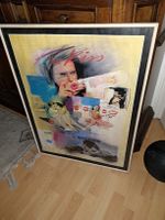 DER KUSS VON LOUISSIMO, 1990', ORIGINAL KUNSTDRUCK 1990