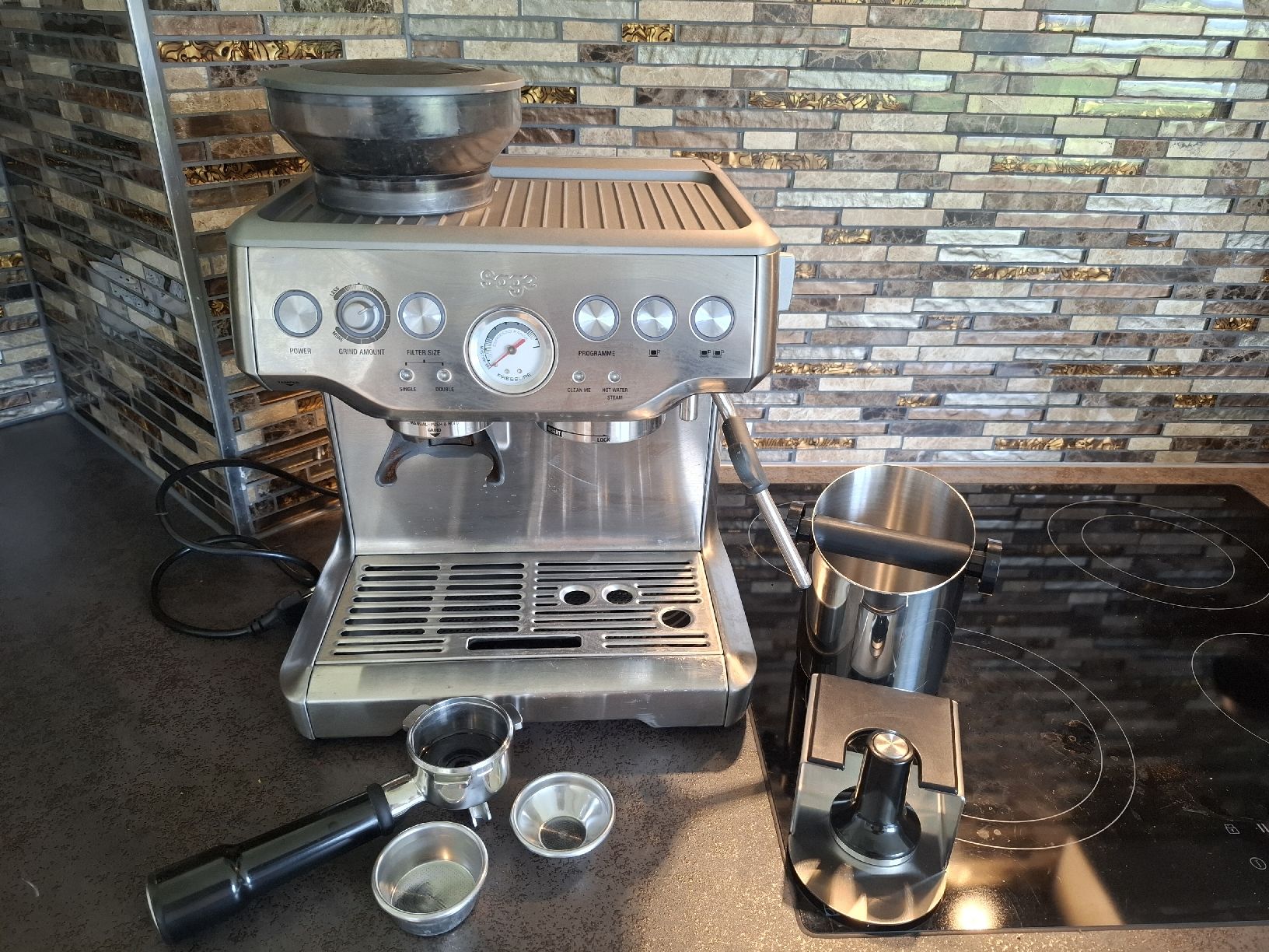 Sage Macchine per caffè & Macchine per espresso: Sage Barista Express Siebträgermaschine – Usato da Wattwil venduto da frau_baumann