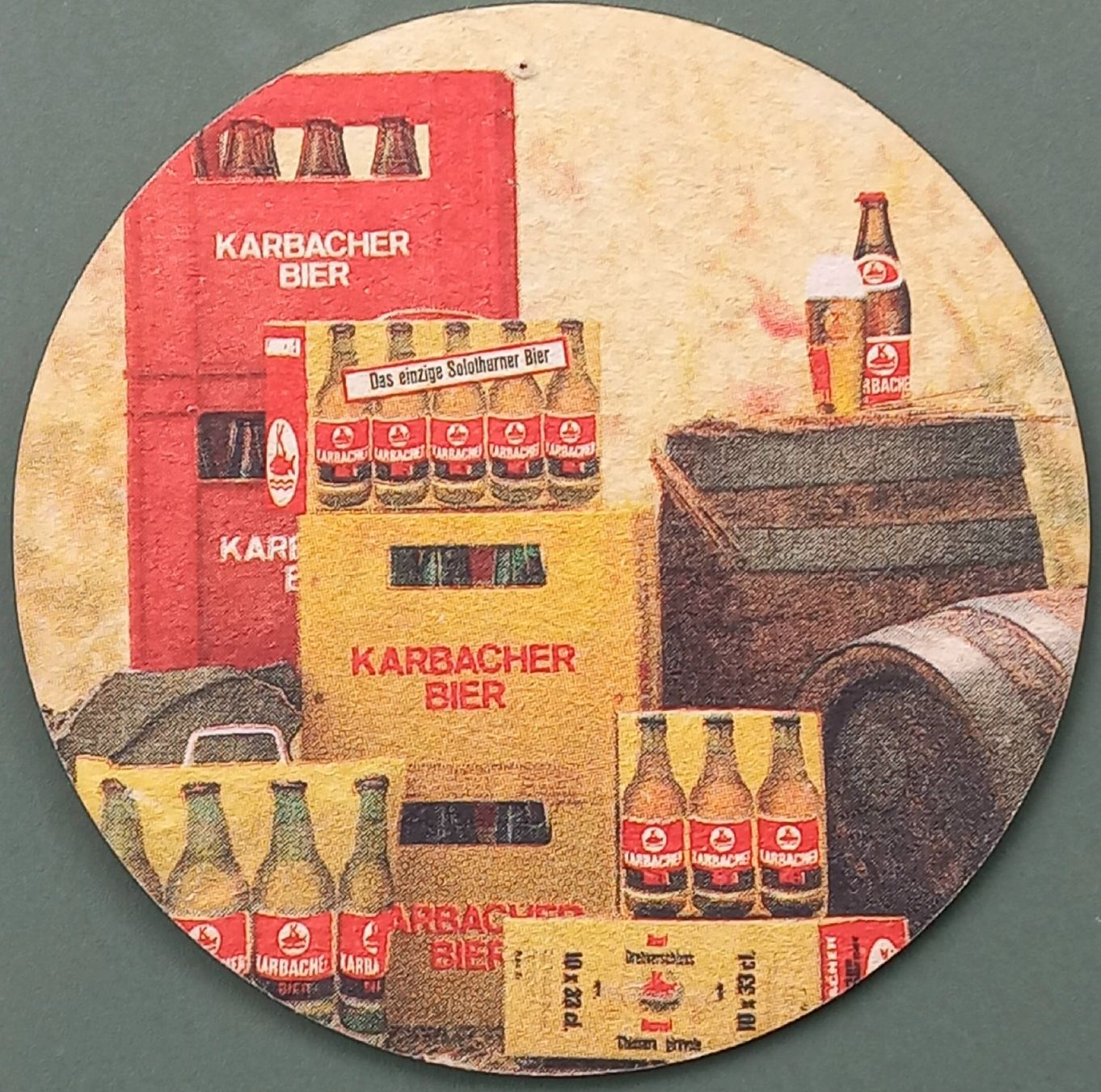 Sottobicchieri: Bierdeckel - Karbacher, Schönenwerd - CH – Usato da Niederuzwil venduto da lubimaja 1
