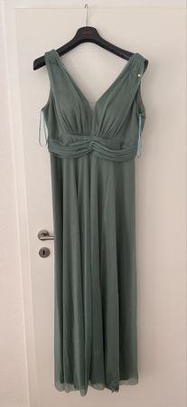 Abendkleid Troyden Collection gruen Groesse 46 neuwertig
